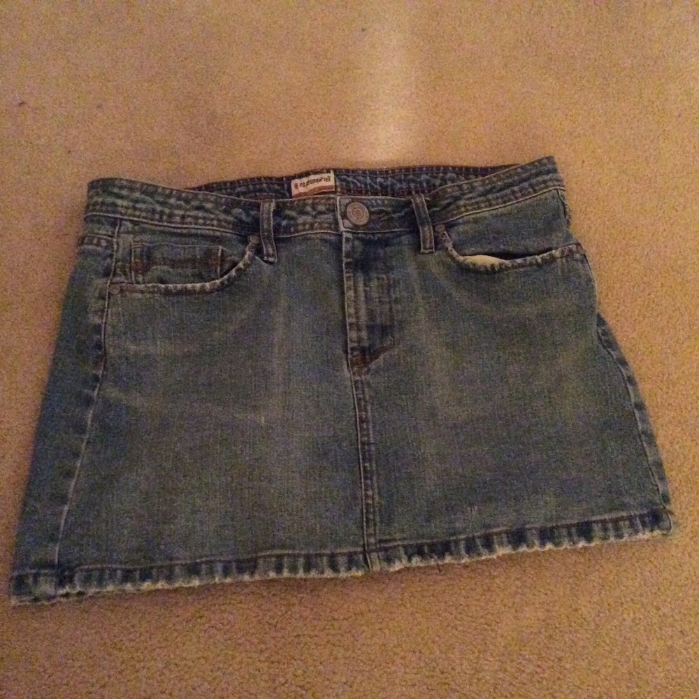 No Boundaries Denim Jean Skirt Size 9 Junior